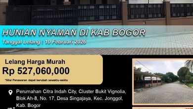 Rumah Dijual di Jonggol, Bogor, LB 84m², Harga Kompetitif!
