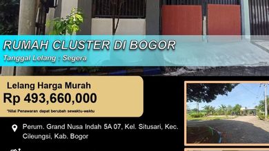 Rumah Minimalis Harga Ekonomis di Cileungsi, Bogor, LB 40m²