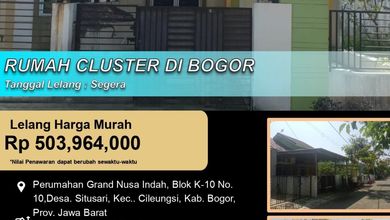 Rumah Dijual di Cileungsi, Bogor, LB 36m², Harga Terbaik!