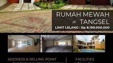 Rumah Mewah di Kawasan Ciputat Timur, Tangerang Selatan, LB 968m², Harga 8,19 Miliar