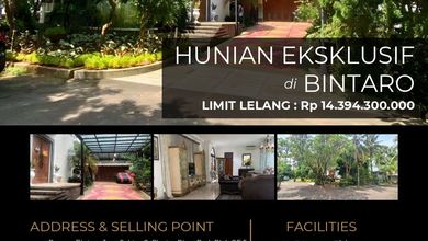 For Sale rumah Premium di Bintaro, Tangerang Selatan - LT 790m²