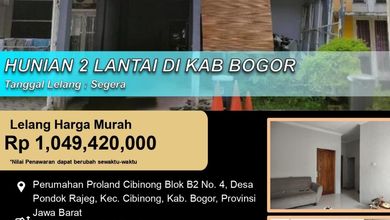 Properti Siap Huni di Kawasan Cibinong, Bogor, LT 84m²