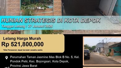 Kesempatan Rumah di Bojongsari, Bogor, LB 35m², Harga 521 Juta