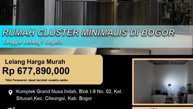 Rumah Dijual di Cileungsi, Bogor, LB 57m², Harga Terbaik!