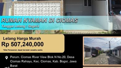 Rumah Dijual di Ciomas, Bogor, LB 36m², Harga Kompetitif!