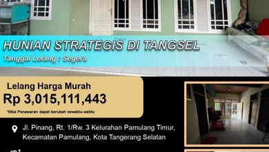 Rumah Area Luxury Pamulang, Tangerang Selatan - Harga Menarik 3,01 Miliar