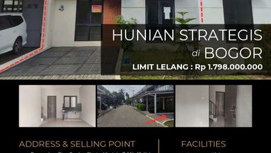 Rumah Siap Huni di Area Bogor Utara, Bogor, LT 80m²