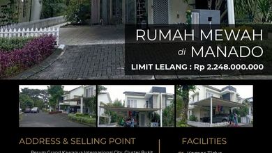 Jual Rumah Strategis di Mapanget, Manado - LT 175m²