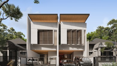 Rumah Elite di Kawasan Gayungan, Surabaya, LB 225m², Harga 3,1 Miliar