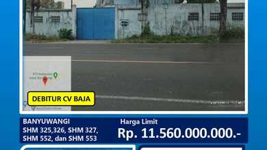 LELANG Gudang di Banyuwangi 