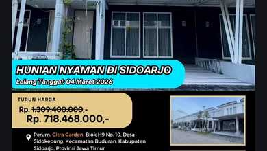 Properti Siap Huni di Kawasan Sidoarjo, Sidoarjo, LT 90m²