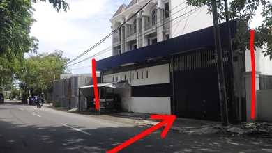 Dijual Via Lelang Rumah Gudang Surabaya Timur Medokan Ayu Row Jalan Lebar