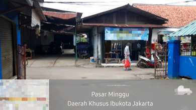 0409.13E Jual Rumah Lelang Jakarta Selatan di Pasar Minggu di Gang Haji Saleh