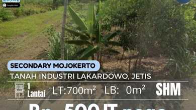 Jual Tanah Minimalis di Area Jetis, Mojokerto