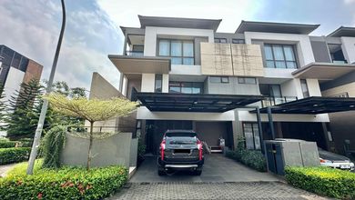 Hunian Elegan di BSD, Tangerang Selatan, 3 KT, LT 202m²