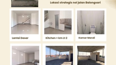 Ruko Tiga Lantai Bisa Sewa Di Balong Sari Surabaya