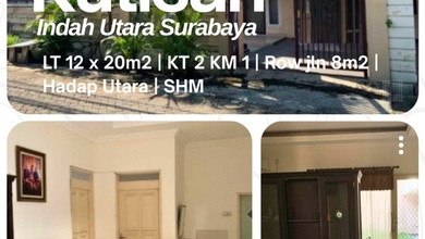 Kesempatan Rumah di Kutisari, Surabaya, LB 180m², Harga 1,6 Miliar