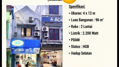 Ruko,2 Lantai di Brigjend Katamso Sidoarjo