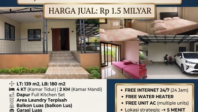 Dijual Rumah Nyaman di Bojong Gede, Bogor - LT 139m²