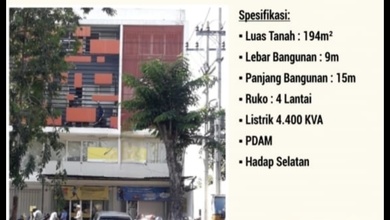 Ruko Djual Siap Huni di Daerah Margorejoi
