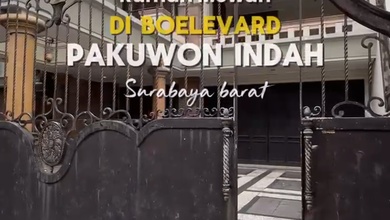 Kesempatan Eksklusif, rumah Prestisius di Pakuwon Indah, Surabaya, LB 1000m²