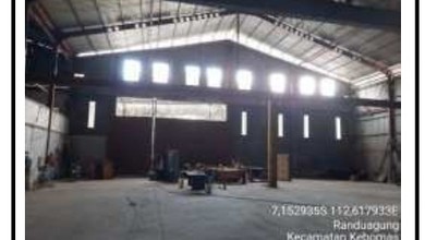 Dijual Via Lelang Gudang 1Lt di Kebomas Gresik
