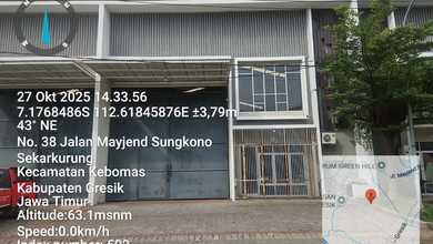 Dijual Via Lelang Gudang 1Lt di Pergudangan Kebomas Gresik