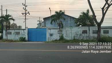 Gudang Ex Pabrik Di Bawah Pasar Raya Jember Banyuwangi 829 Murah 