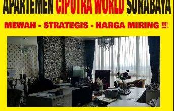 Dijual Segera Apartemen 2BR Furnished