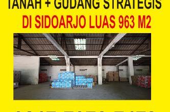 0817-7076-7473, Super Langka Gudang Dijual Sidoarjo Lingkar Timur Strategis Harga Nego