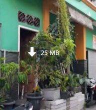 Rumah Mewah LT 48 m2, area Tambaksari, Surabaya