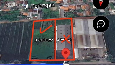 Tanah Elit Dijual di Krian, Sidoarjo, Harga 19,9 Miliar