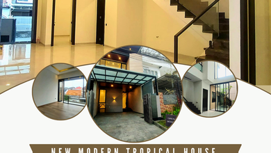 Rumah Elegan di Dukuh Kupang, Surabaya, 4 KT, LT 137m²