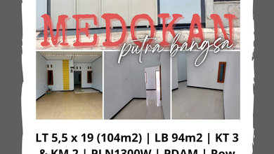 Properti Siap Pakai di Kawasan Medokan Ayu, Surabaya, LT 104m²