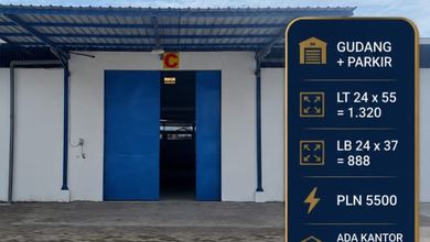 Disewakan Gudang Baru dan Siap Pakai Lokasi Jl Raya Wadungasri Sidoarjo
