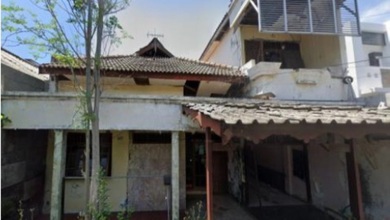 Rumah Siap Pakai di Area Tambaksari, Surabaya, LT 173m²