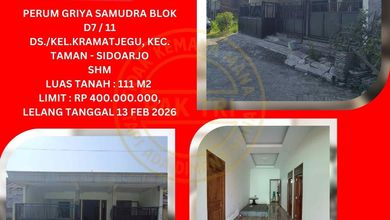 Jual Cepat Rumah Murah di Taman, Sidoarjo - LT 111m²
