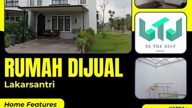 Hunian Idaman di Lakarsantri, Surabaya, 3 KT, Harga 1,5 Miliar