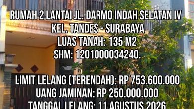 Promo Rumah di Tandes, Surabaya, LB 120m², Harga 753 Juta