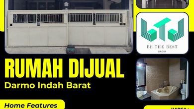 Properti Siap Huni di Kawasan Sukomanunggal, Surabaya, LT 105m²