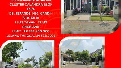 Properti Siap Huni di Kawasan Candi, Sidoarjo, LT 72m²