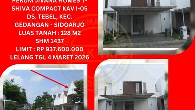 Properti Siap Huni di Kawasan Gedangan, Sidoarjo, LT 128m²
