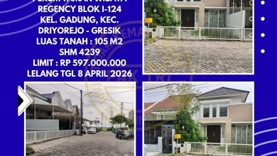 Jual Rumah Nyaman di Driyorejo, Gresik - LT 105m²