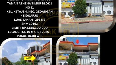 Rumah Area Luxury Gedangan, Sidoarjo - Harga Terbaik 3,51 Miliar
