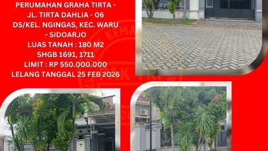 Kesempatan Rumah di Unimas Garden Waru , Sidoarjo, LB 100m², Harga 550 Juta