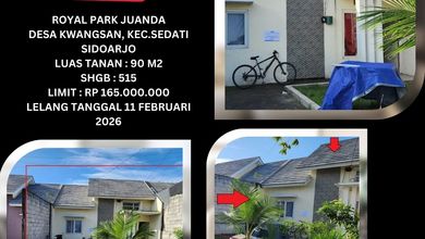 Jual Rumah Murah di Sedati, Sidoarjo, 2 KT, Harga Terbaik