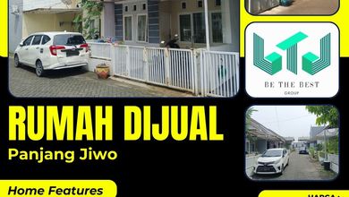 Rumah Dijual di Tenggilis Mejoyo, Surabaya, LB 50m², Harga Kompetitif!