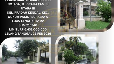 Kesempatan Eksklusif, rumah Prestisius di Dukuh Pakis, Surabaya, LB 200m²