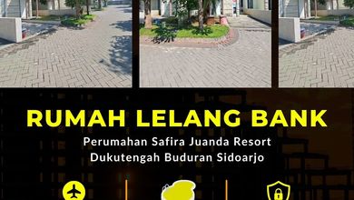 Rumah Favorit di Buduran, Sidoarjo, 2 KT, Harga 600 Juta