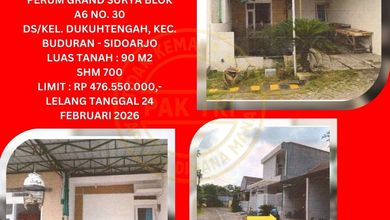 Dijual Rumah Terjangkau di Buduran, Sidoarjo - Harga 476 Juta
